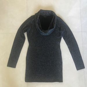 NWT Faith tunic black lurex size XS